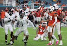 UVA Football Gets Back on Track with a win at Miami